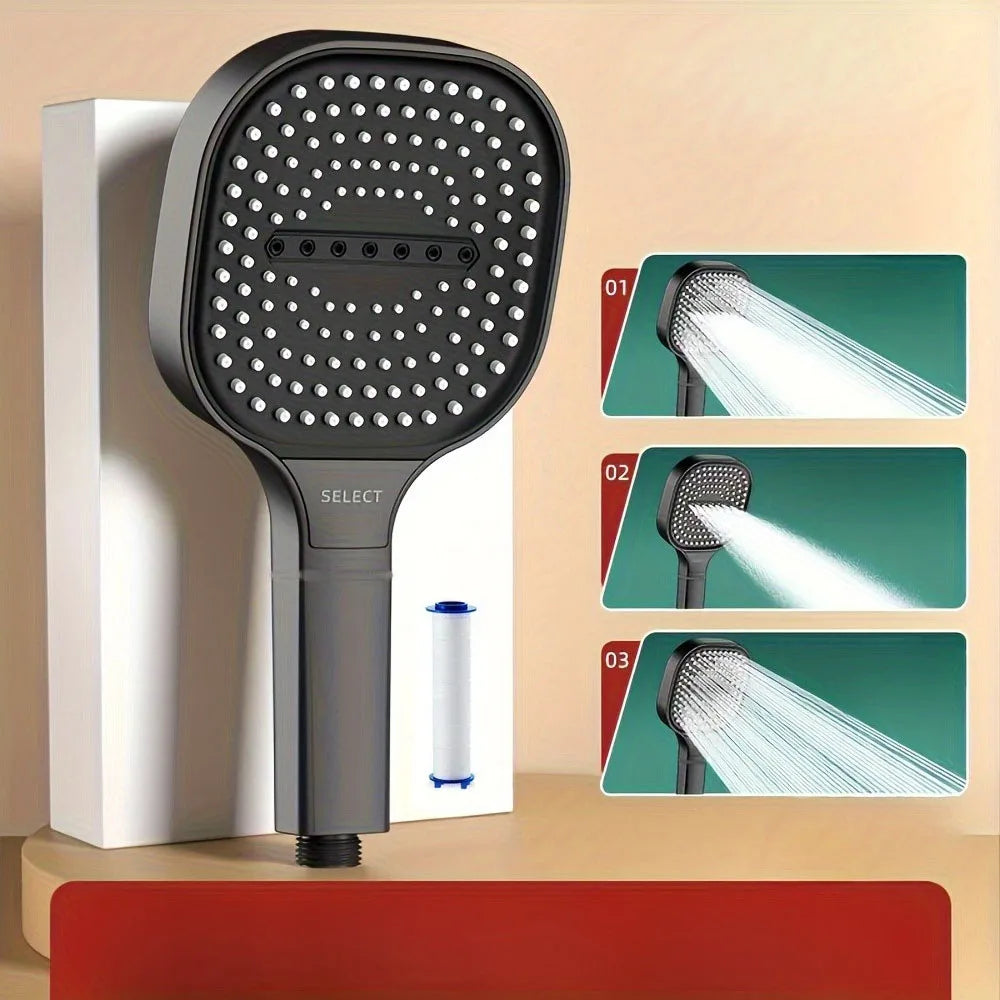 CrystalFlow Filtered Shower Head – Pure Water, Powerful Pressure