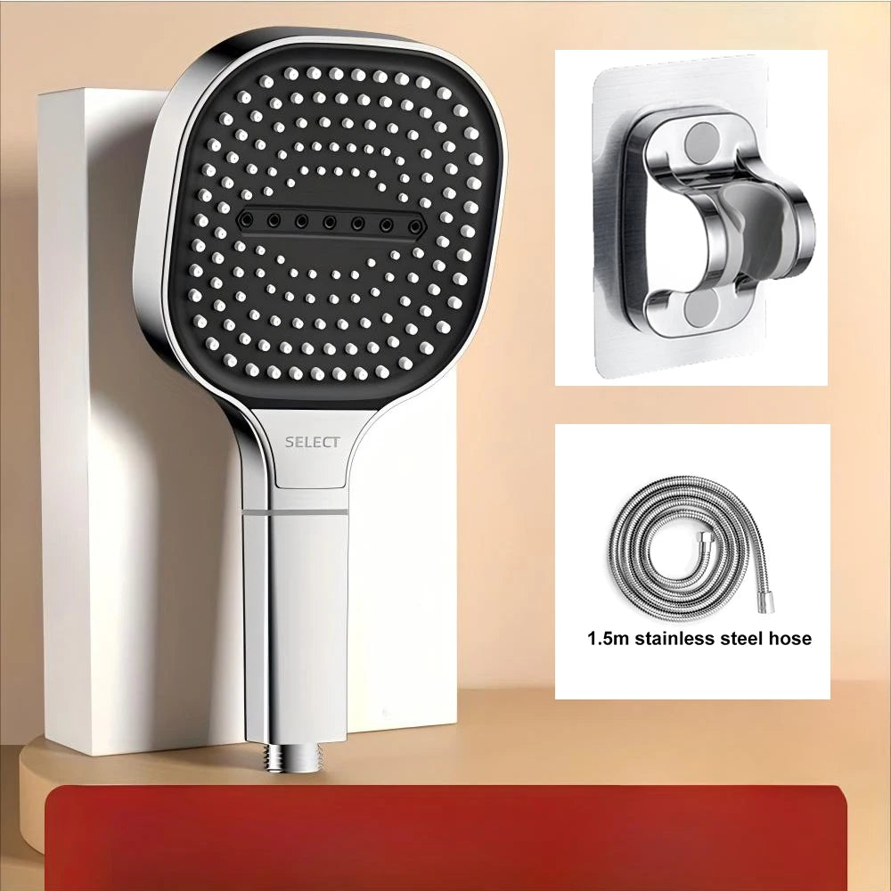 CrystalFlow Filtered Shower Head – Pure Water, Powerful Pressure