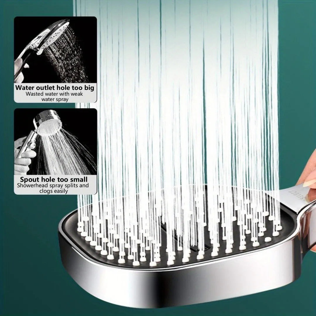 CrystalFlow Filtered Shower Head – Pure Water, Powerful Pressure